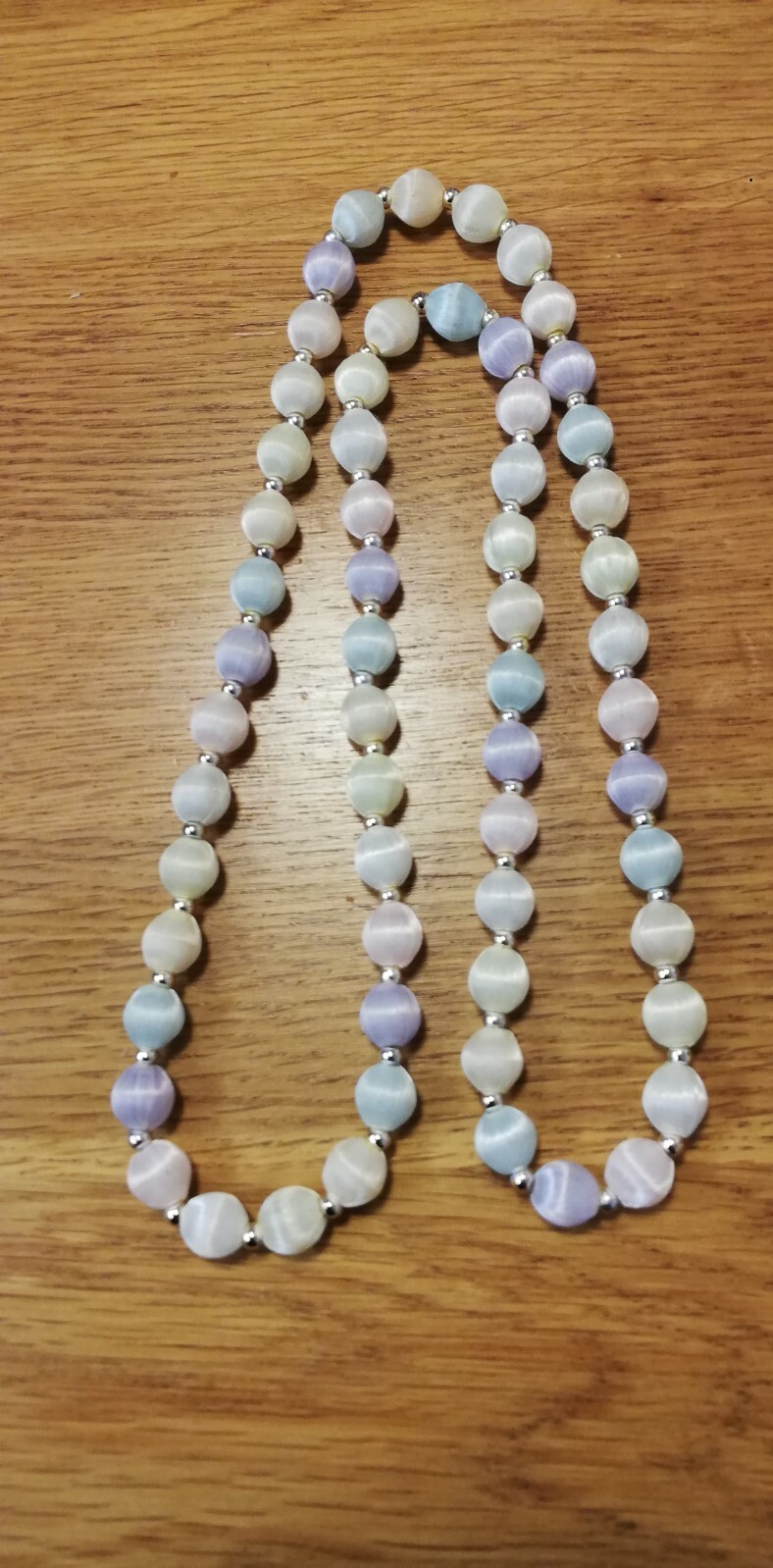 Womens Pastel Coloured Long Necklace Very Stylish Perfect For Summer