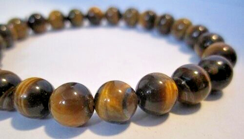 Bracelet – Tigers Eye Glass Beads (1 Piece)