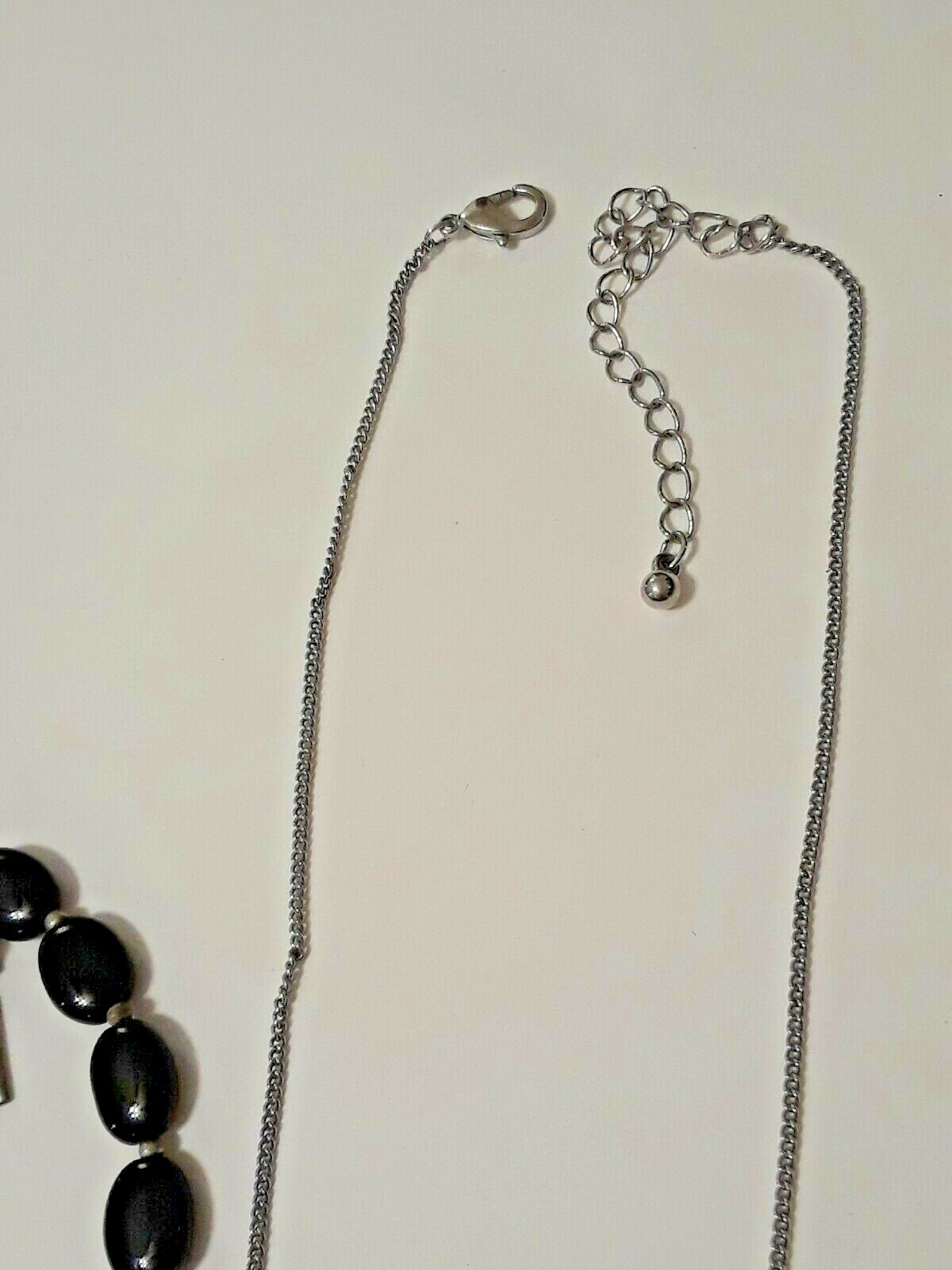 Paparazzi necklace bracelet earring set, Napier + 2 other necklaces. stones +