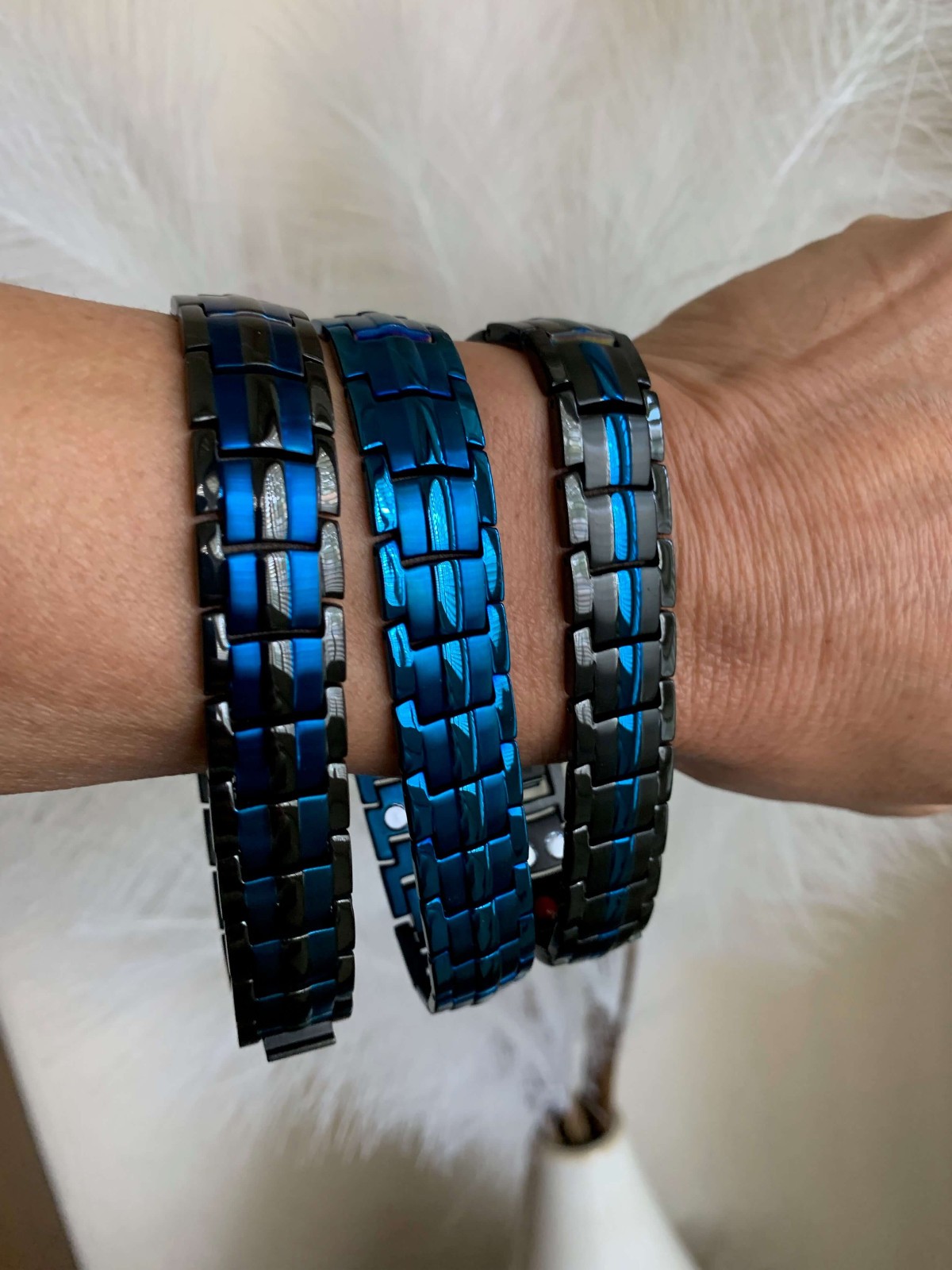 Elegant Magnetic Bracelet Men Arthritis Pain Energy Balance Joy Healthy Gift RX