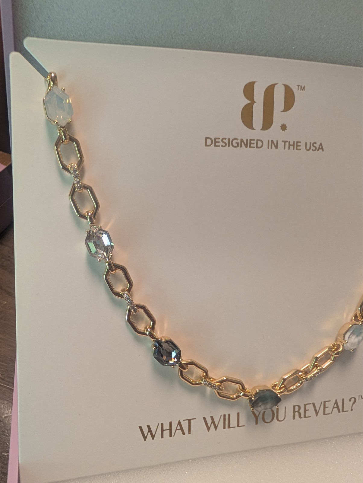 Bomb Party 2026 Jewel Candy Necklace “Next Stop To Sparkle” Monaco Moments