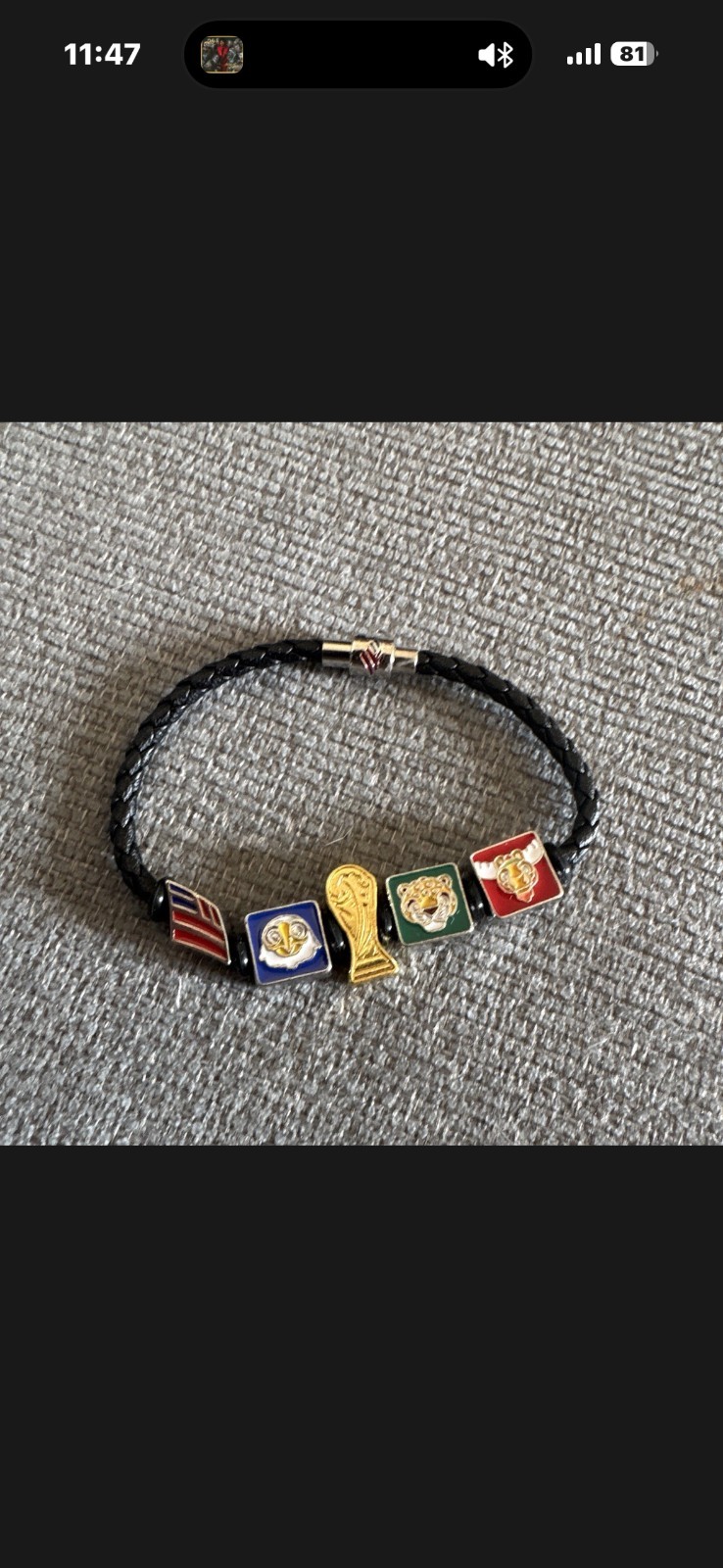 FIFA World Cup 2026 Fan Band Mascot Bracelet