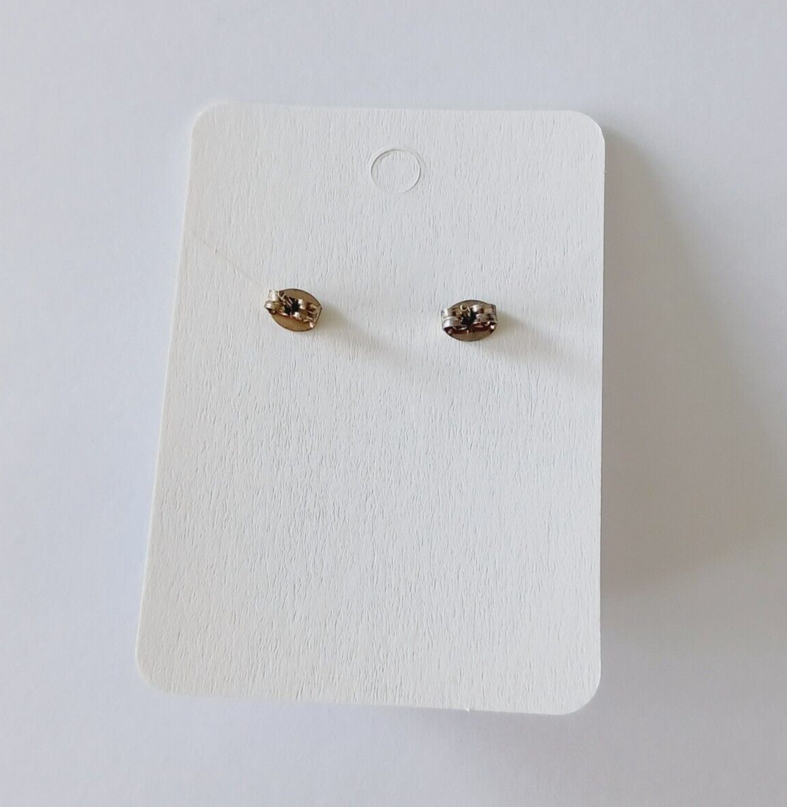 White Teardrop Beaded Dangle Drop Stud Earrings