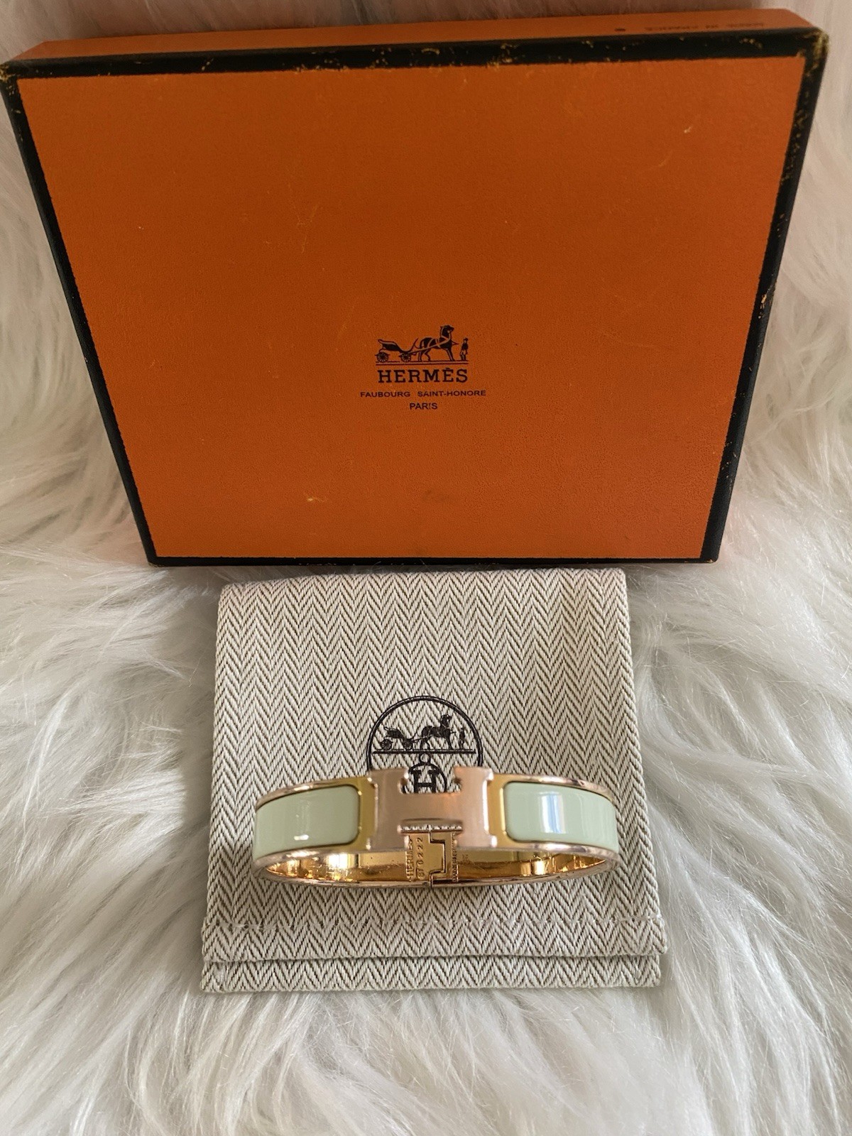 Hermes Clic Clac H Bracelet Authentic