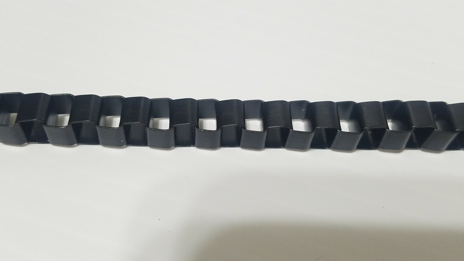 Black Box Link Venetian Style Bracelet Fashion Jewelry
