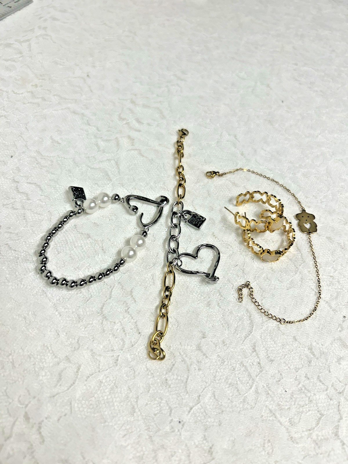 High-Quality Multi-Piece Fashion Jewelry Set – 4-Piece Collection