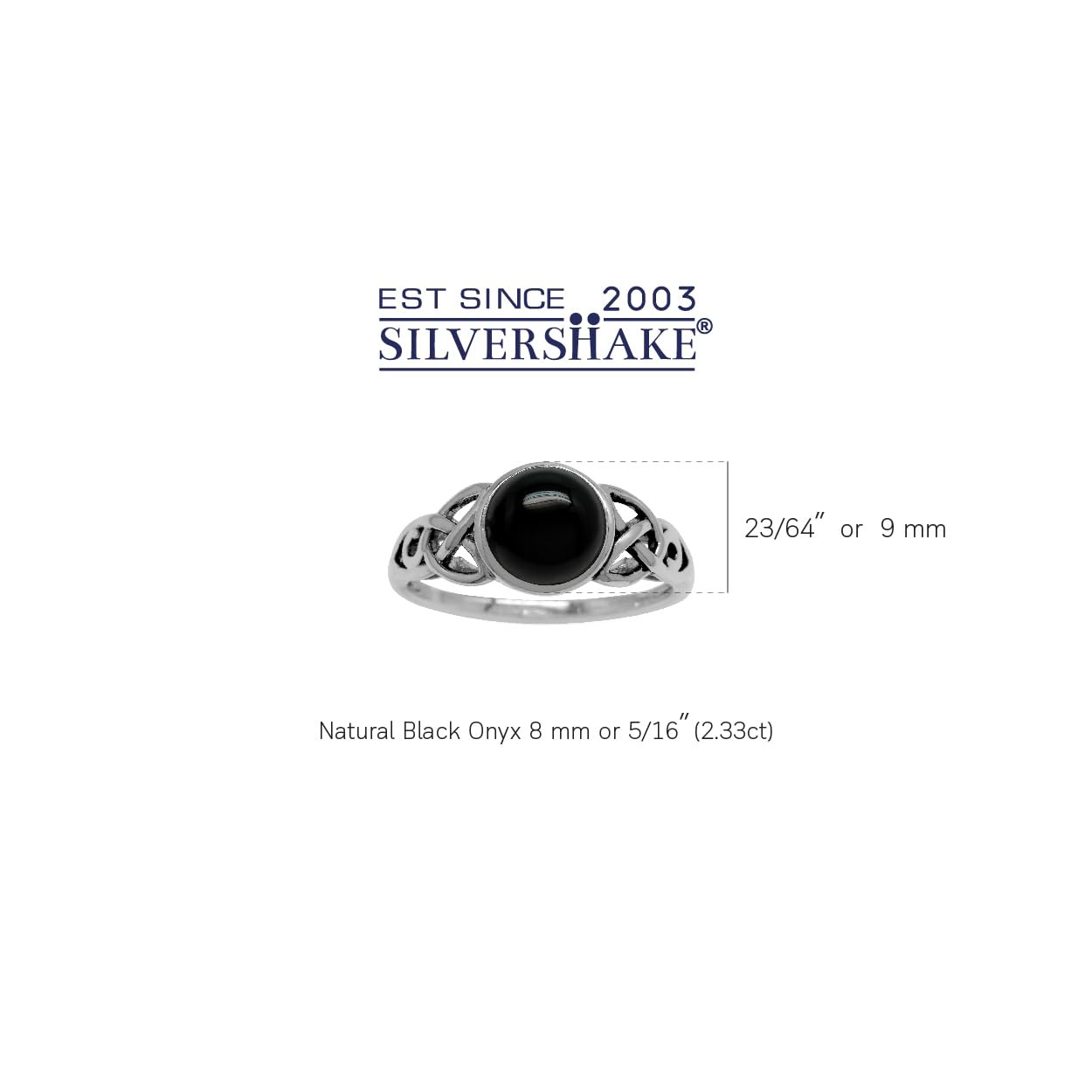 8MM Round Shape Gemstone Antique Finishing or Yellow Gold Plated 925 Sterling…