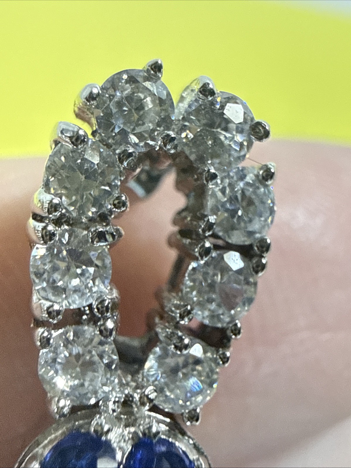 Long Beautiful Earrings For Special Occasions. New With Tag 2 3/4” Sparkle