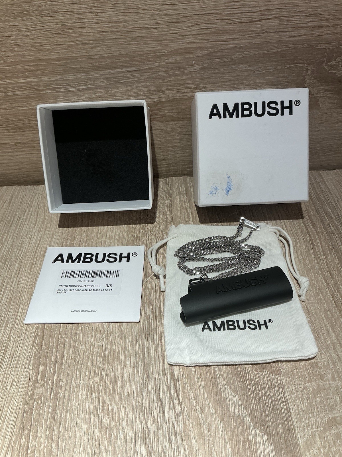 Ambush Lighter Necklace New Boxed Designer Jewellery Quirky Statement Piece (c