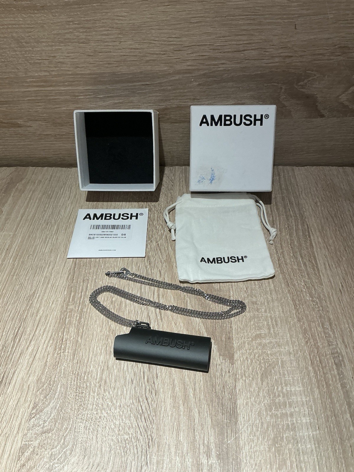 Ambush Lighter Necklace New Boxed Designer Jewellery Quirky Statement Piece (c