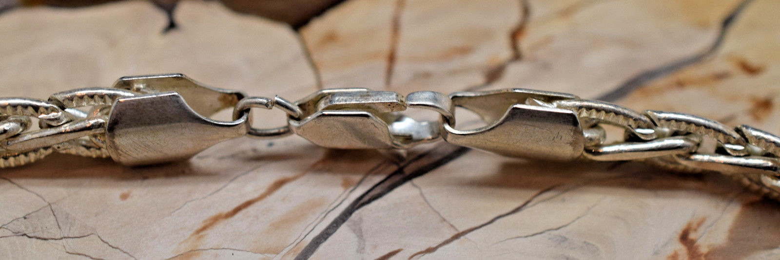 6MM Silver Tone Chain Bracelet New 8″ Lobster Clasp