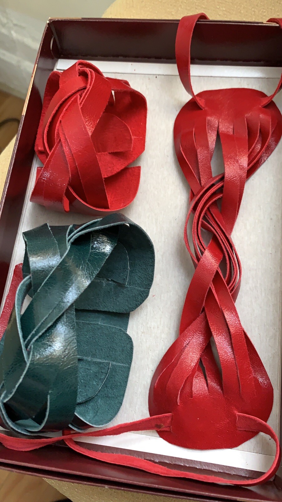 Exclusive bracelets made of genuine leather, handmade, unisex