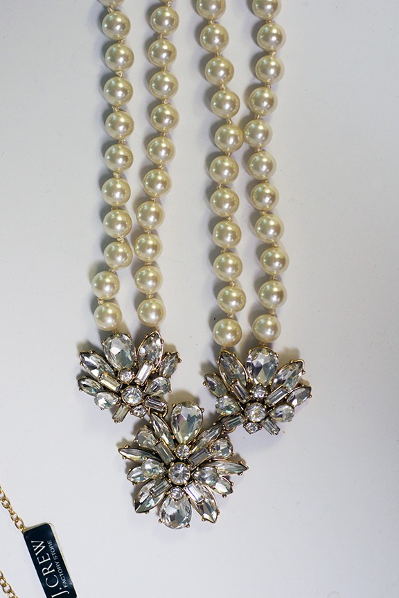 J. Crew Mixed Materials/Metals Assorted Lot of Necklaces – Lot of 10 Pcs.