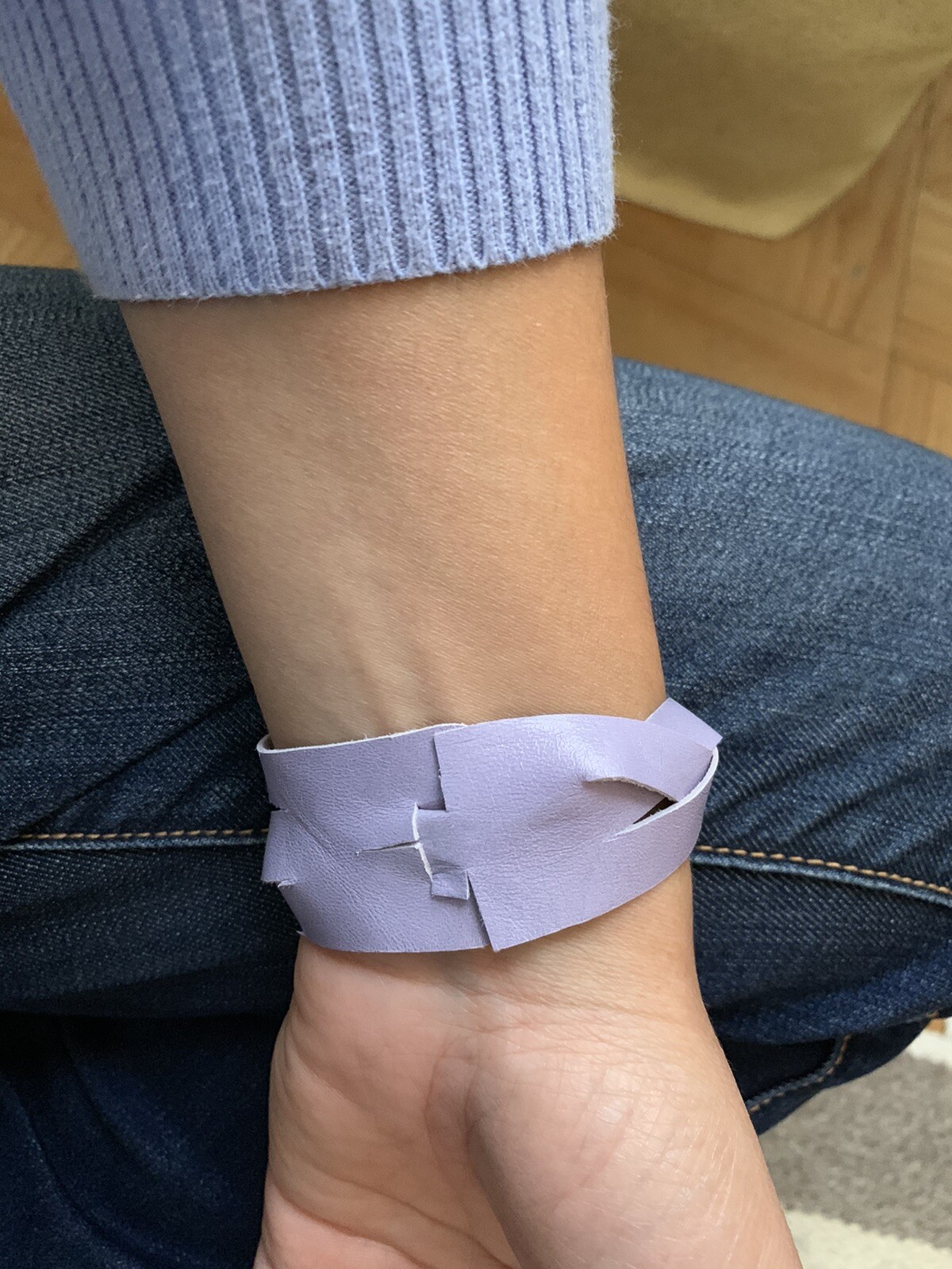 Exclusive bracelets made of genuine leather, handmade, unisex