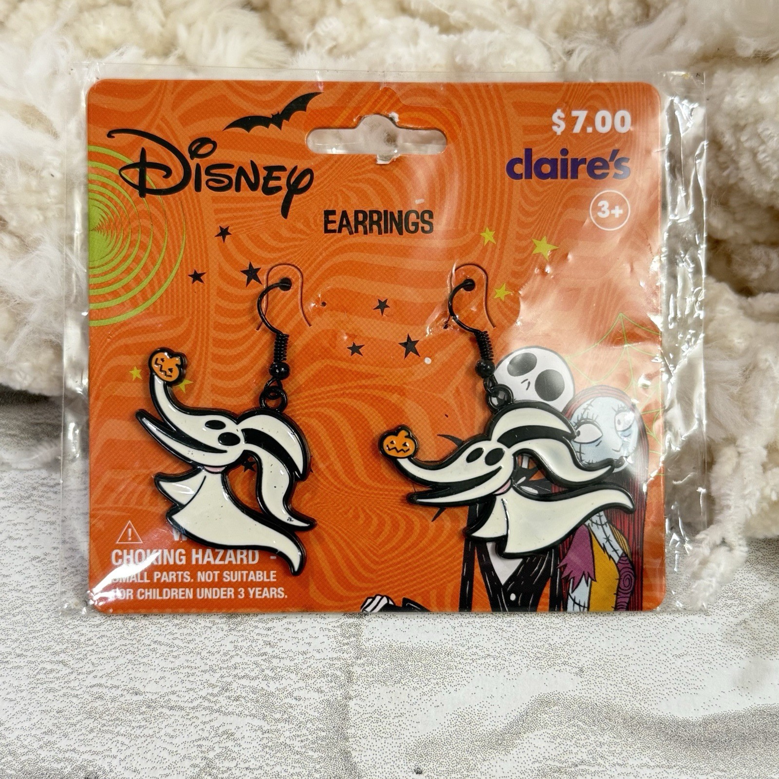 Disney’s The Nightmare Before Christmas Earrings Jack Skellington’s Dog Zero