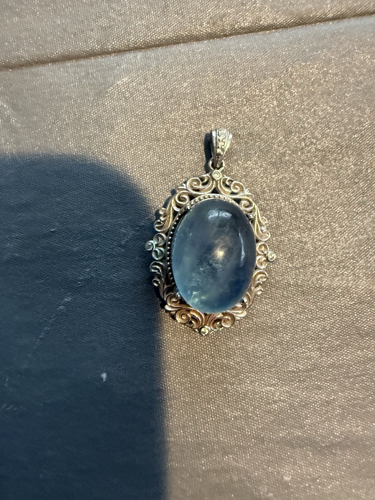 Aquamarine Charm