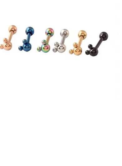 Mickey Mouse cartilage studs