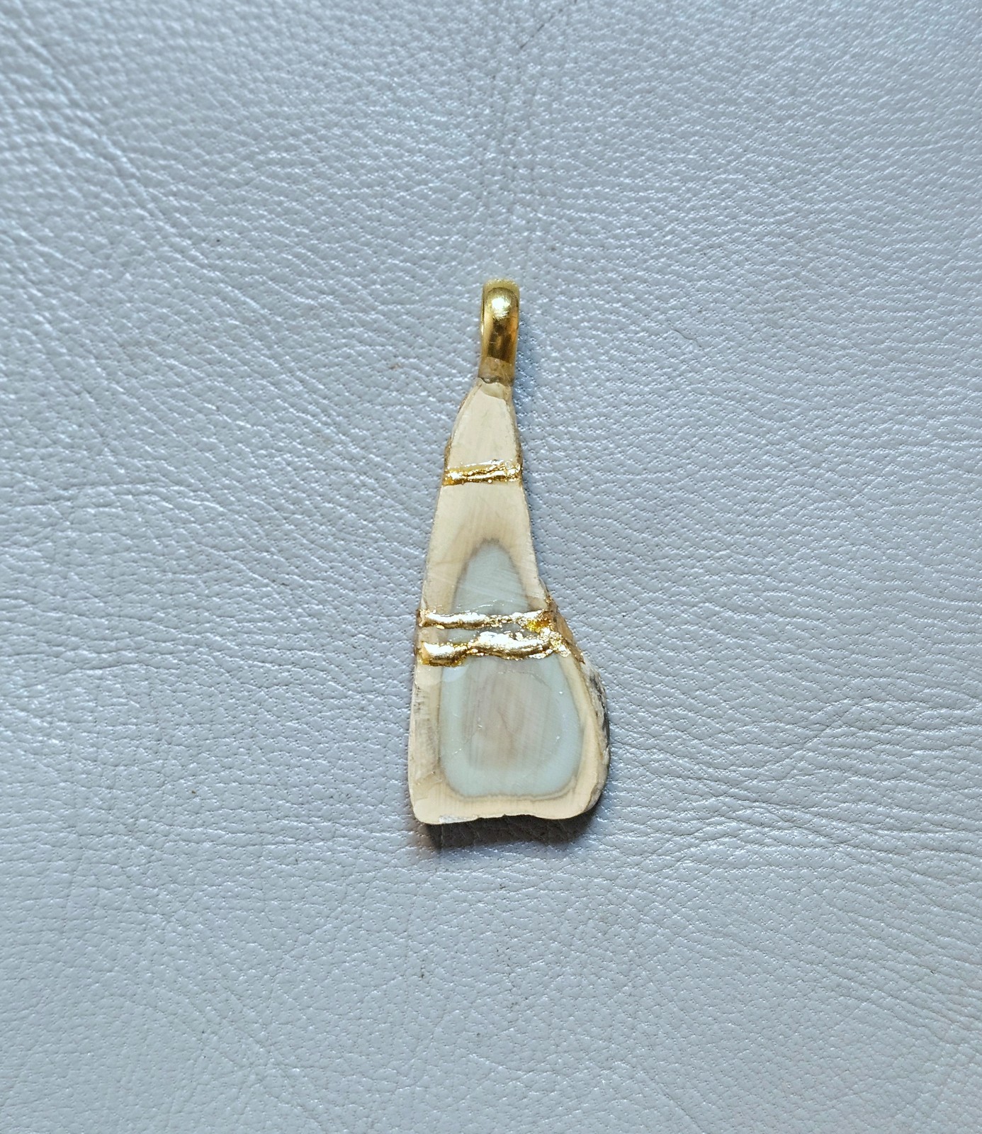 Royal Imperial Jasper Necklace Kintsugi Japanese Art Handmade Jewelry Gift
