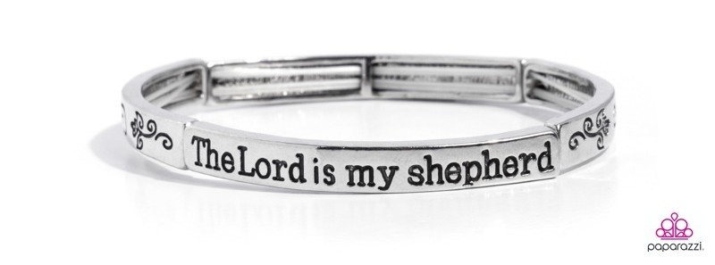 PAPARAZZI The Lord is My Shepherd – Adult size Stretch BRACELET