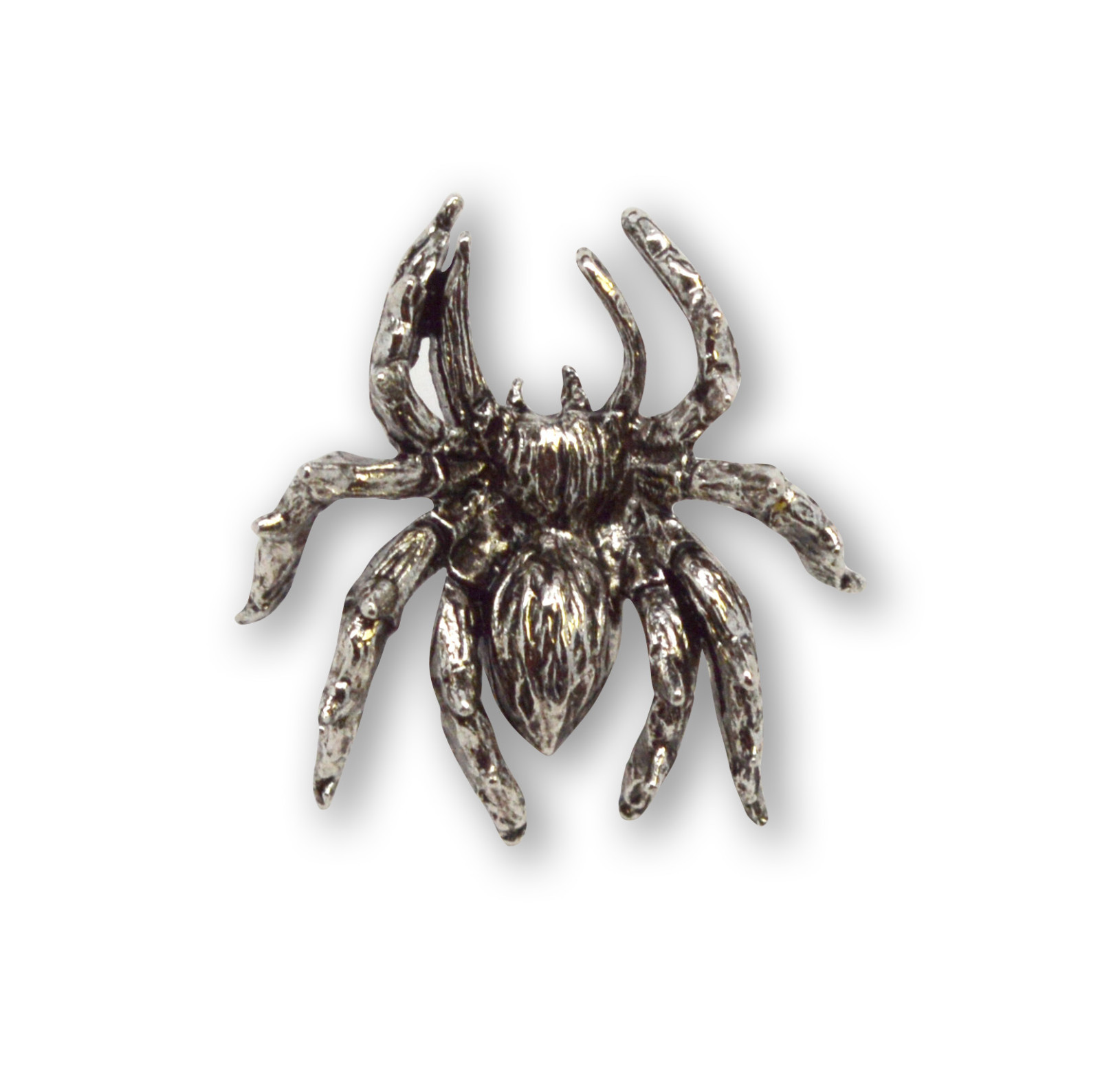 Gothic Spider Silver Pewter Tie Tack or Jacket/Hat Pin PIN-14