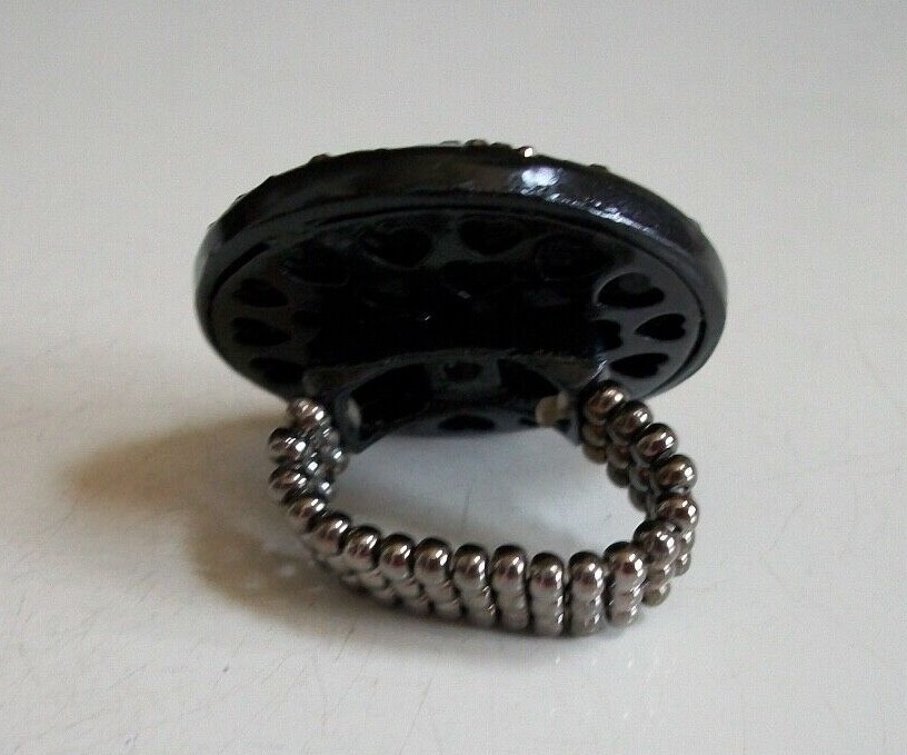 Women Zebra Rhinestones Dressy,Casual Party Wear Stretch Fashion Ring