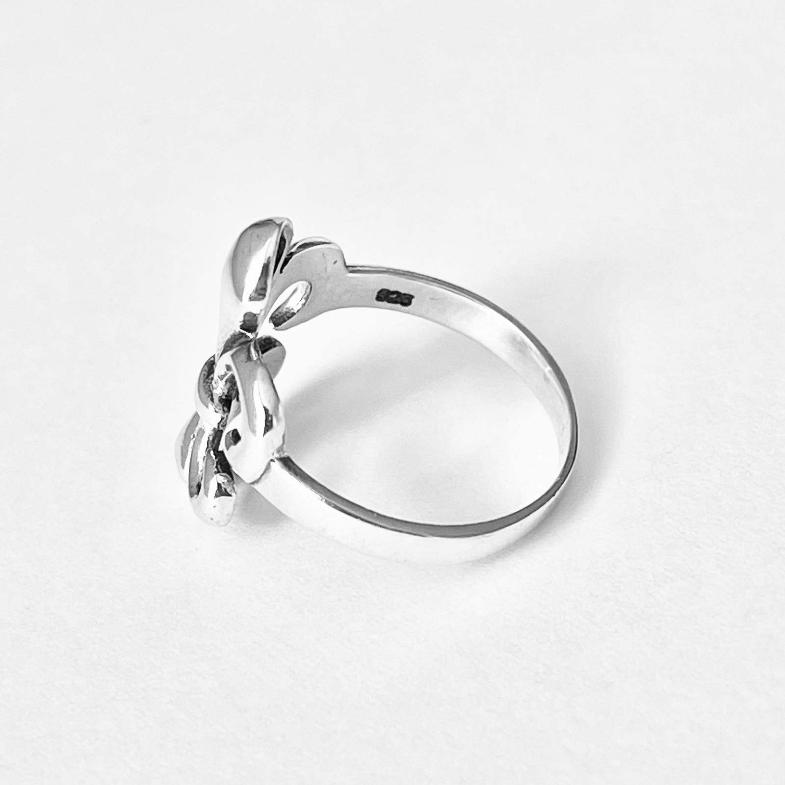 Sterling Silver Fleur De Lis Ring, Saints, Silver Rings, Lily Flower, France