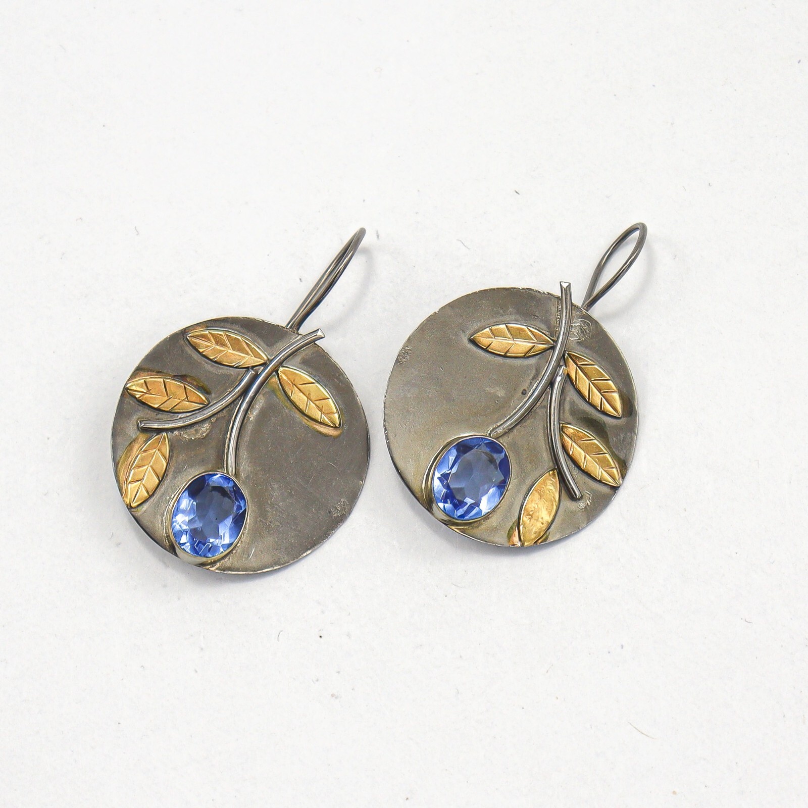 Tanzanite Gemstone 925 Silver Earrings Handmade Jewelry 1.95″ For Wadding Gifts