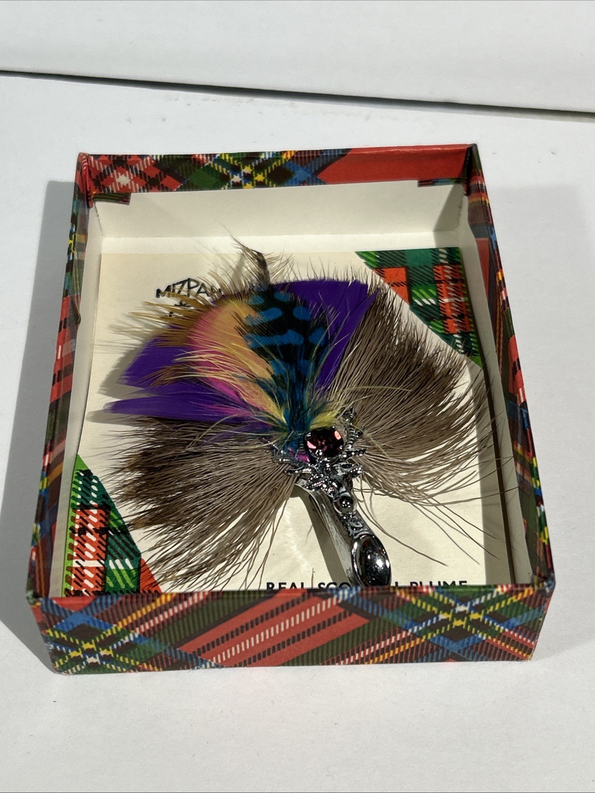 VTG REAL MIZPAH SCOTTISH PLUME Made In The Highland Of Scotland A2