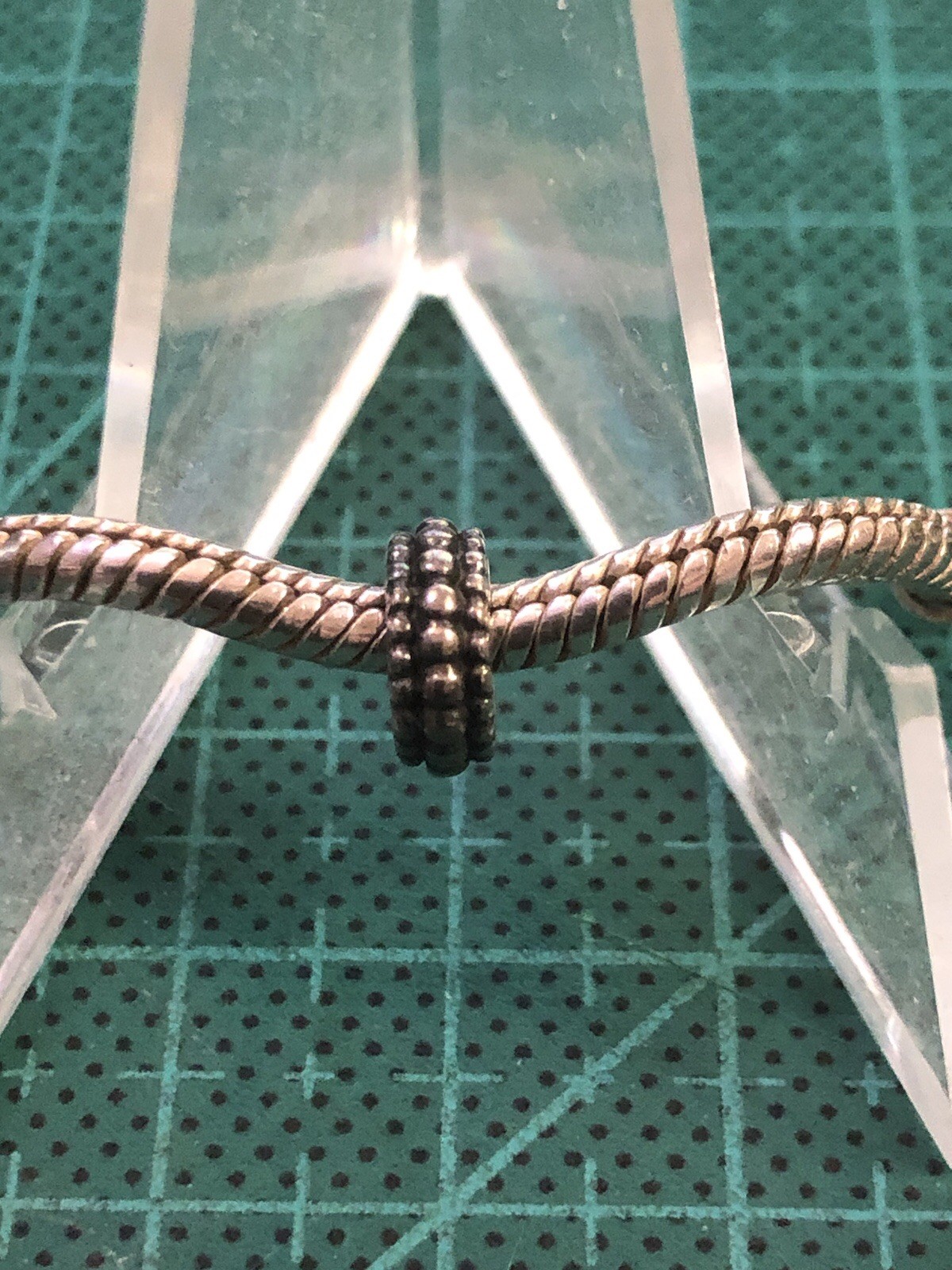 Pandora Sterling Silver Tires Spacer Charm 790244 ALE 925 – Rare, VG to VG+