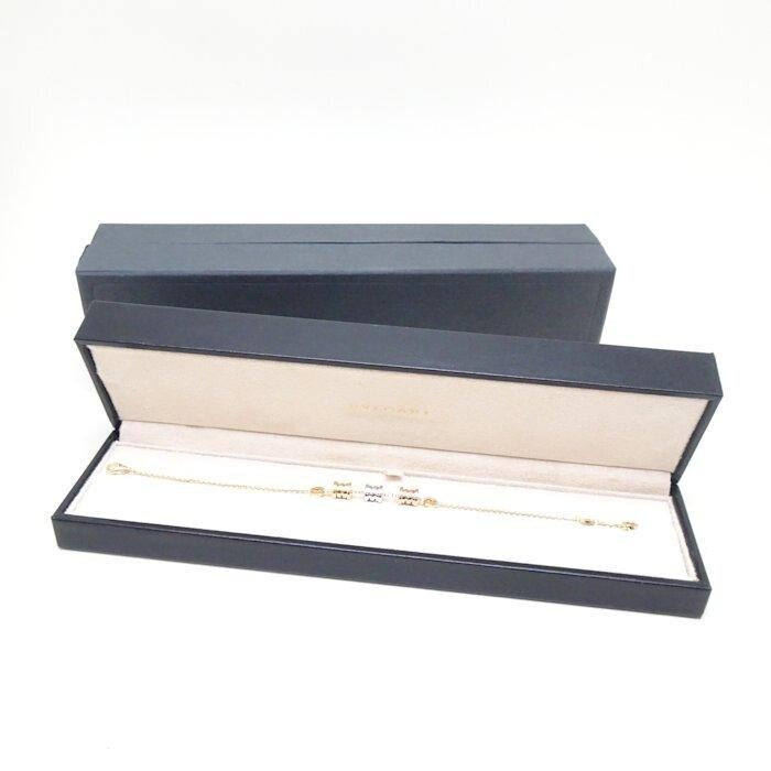 BVLGARI B.zero1 Element Bracelet K18 Three-Tone Gold 19/21cm 10.6g