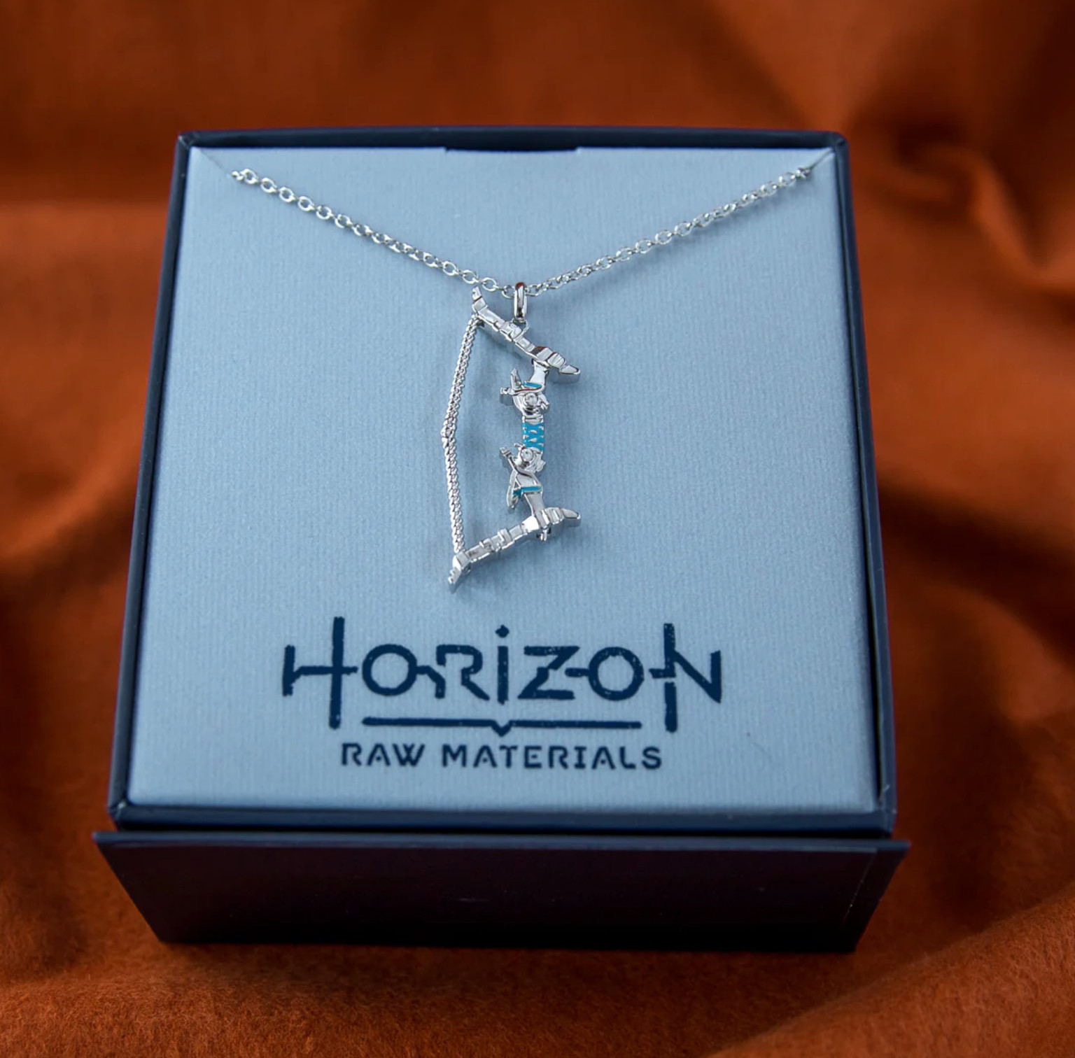 Horizon Zero Dawn Forbidden West Aloy Hunter Bow Necklace Charm Pendant Rocklove