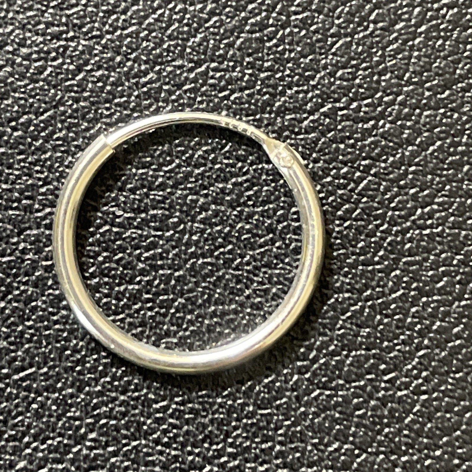 925 Sterling Silver Classic 15mm Hoop Ring Earring Lip Ear Nose Body Piercing
