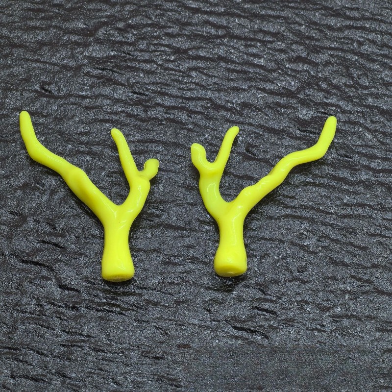 New acrylic tree branch bead hairpin headband necklace earrings accessories