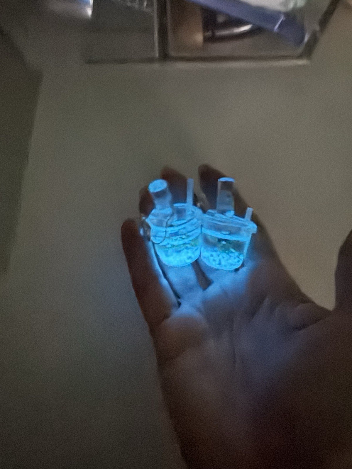 Iced Drink Glow In The Dark Earrings