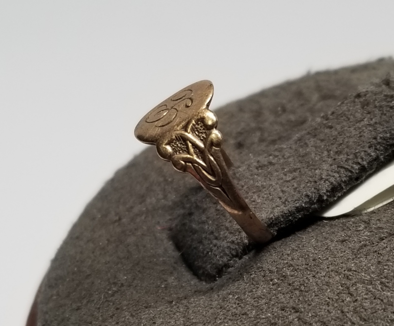 FA10047 Gold Filled Baby Ring, Size 0.25?