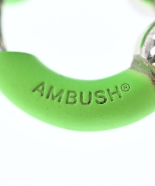 AMBUSH Earrings GreenxSilver 2200699442121