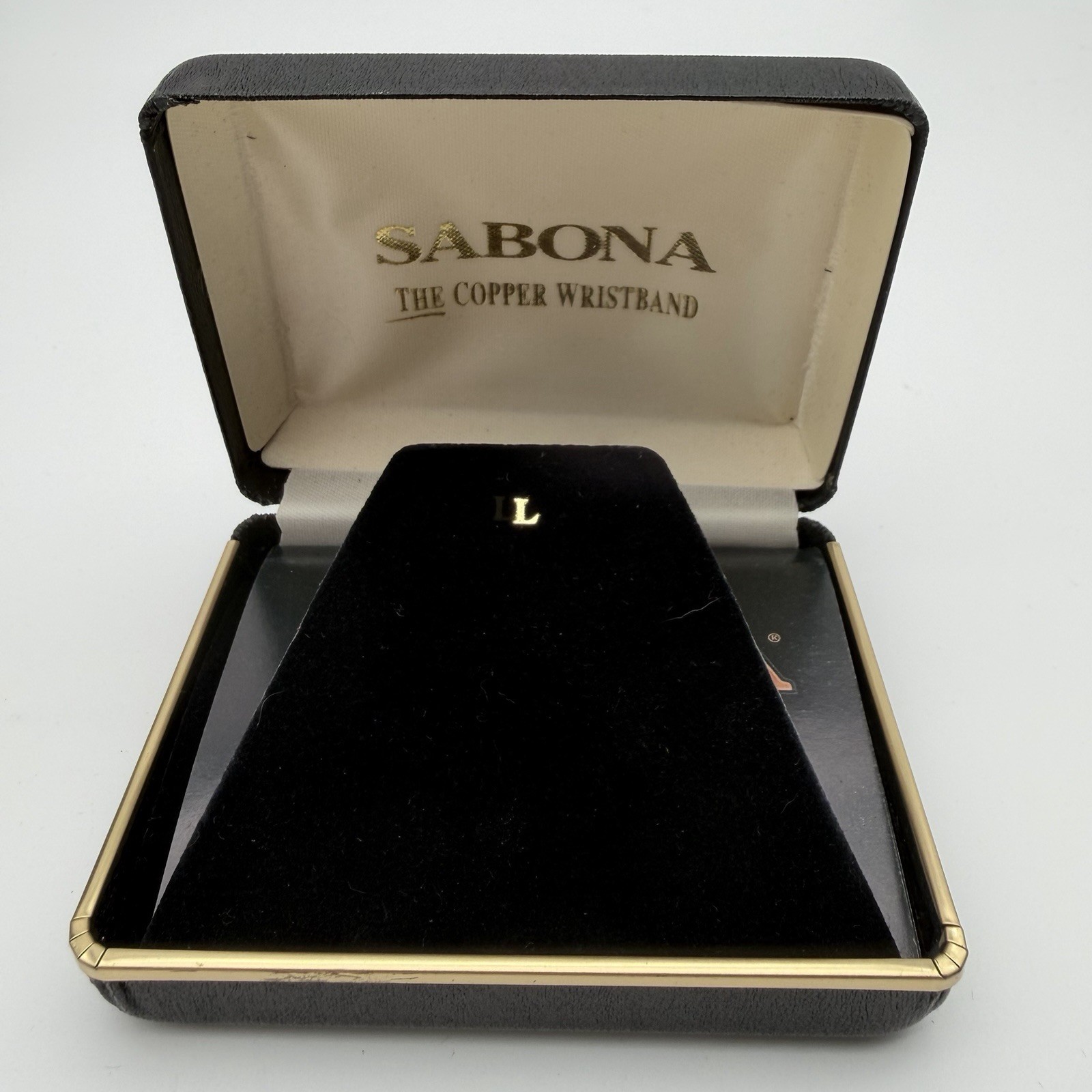 Men’s Vintage Sabona London Copper Gold Tone Layered Cuff Bracelet USA Made