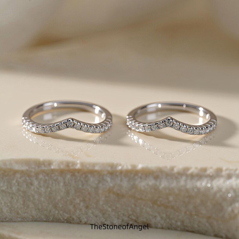 2Ct Round Cut Simulated Diamond Dainty Bridal-Set Ring 14k White Gold Plated