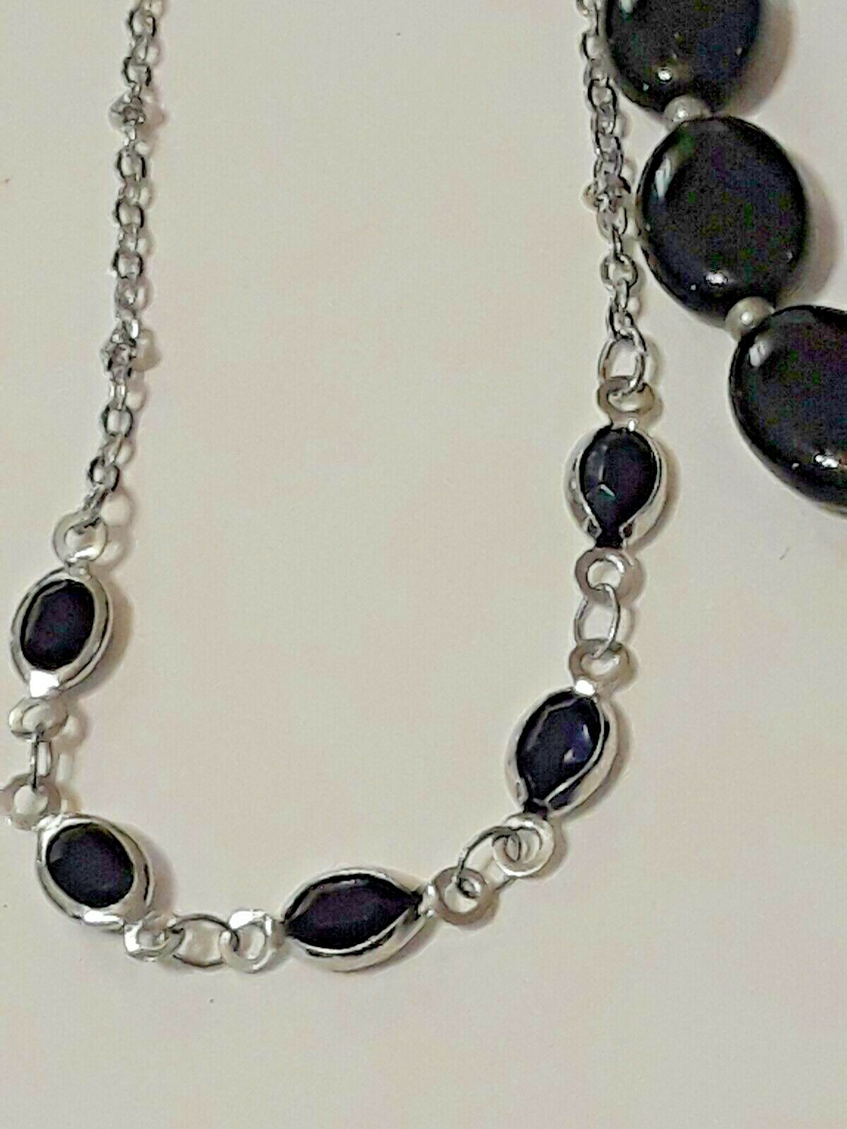 Paparazzi necklace bracelet earring set, Napier + 2 other necklaces. stones +