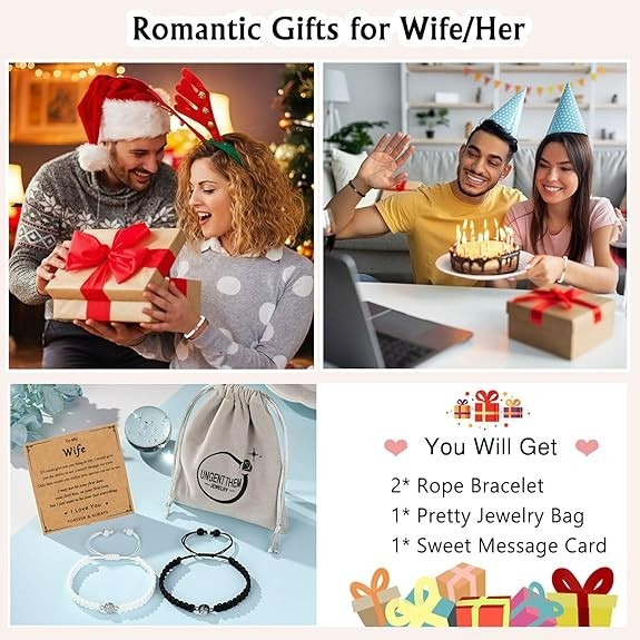 Wedding Anniversary Romantic Gift for Wife/Her/Women, Anniversary Wife Gifts fro