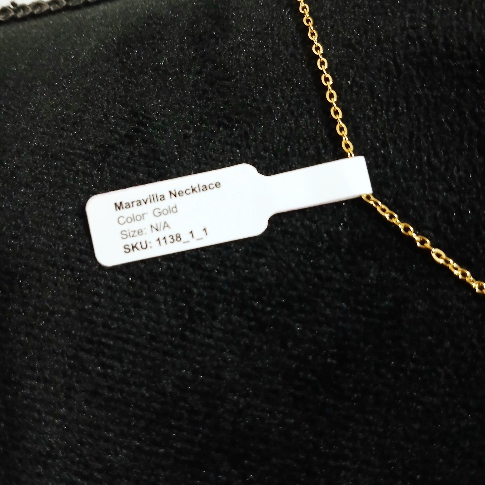 Hey Harper Maravilla Daisy Necklace 14K Gold PVD Stainless Steel Floral Pendant