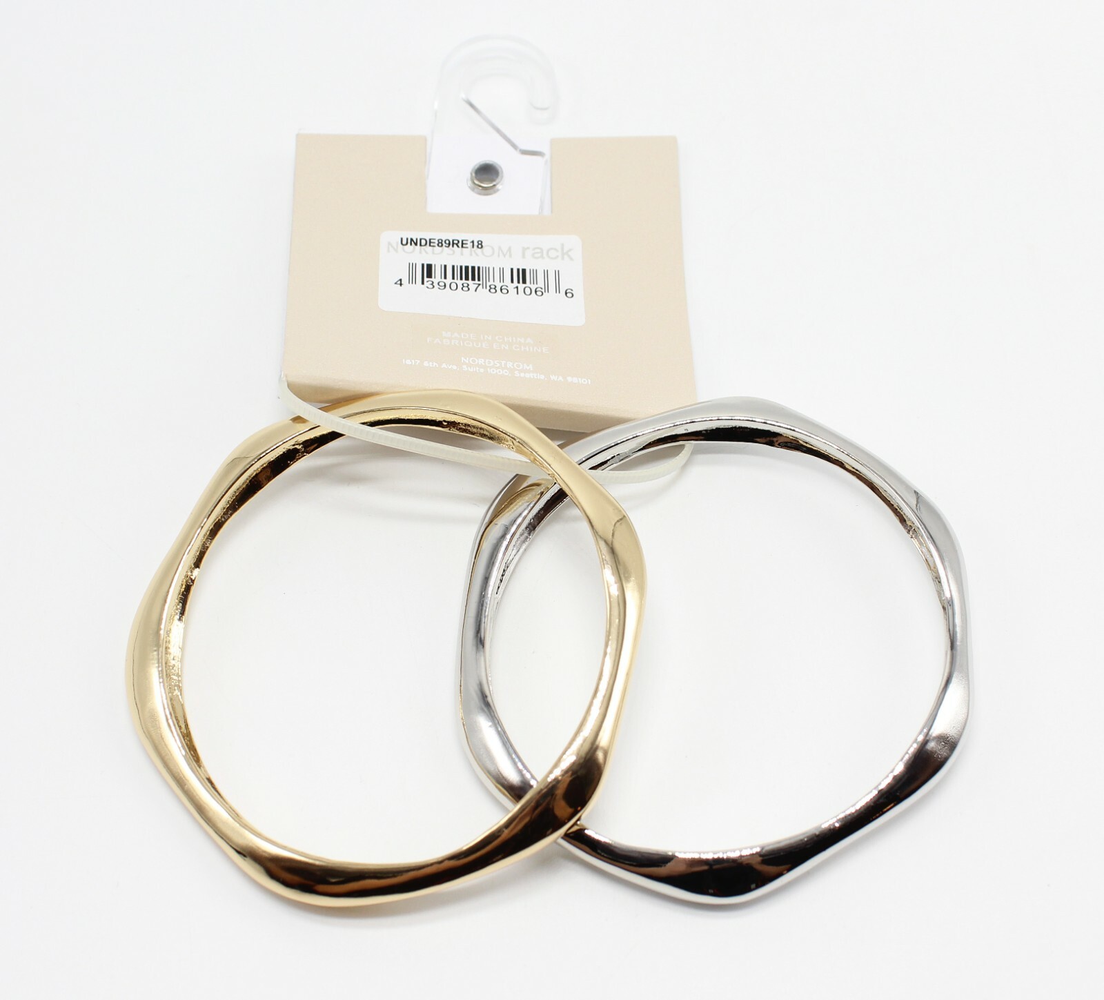 14th & Union Gold & Silver Bangle Bracelet Set from Nordstrom Rack #B2080