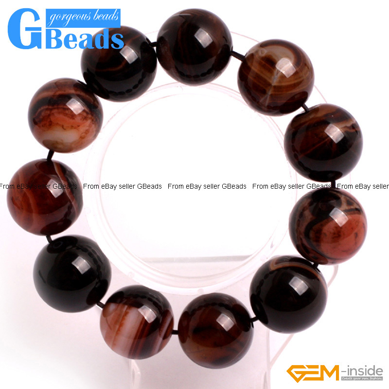 Stretch Bracelet For Women Handmade Dream Lace Agate Beaded Energy Healing 7″