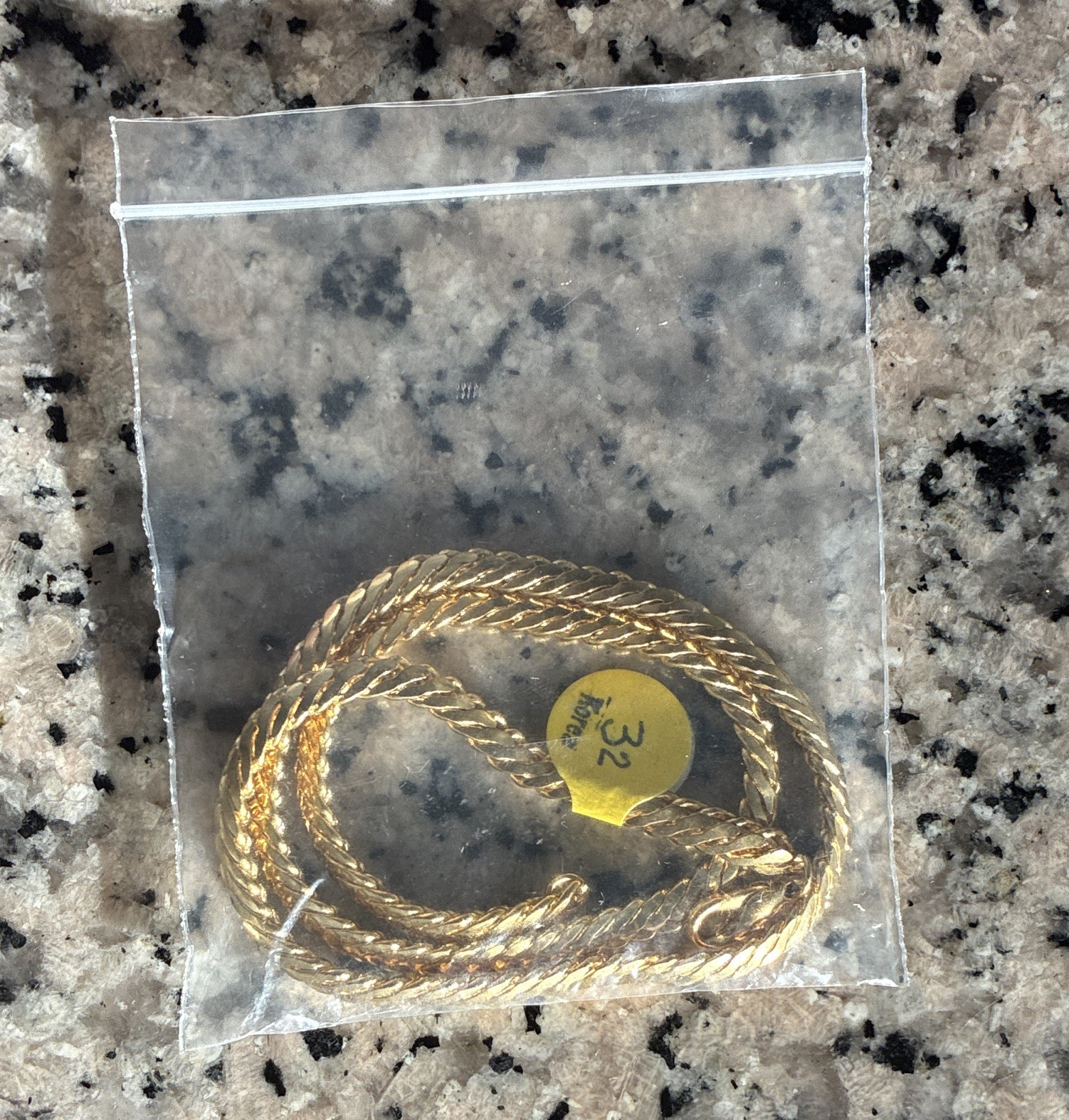 (GOLD FILLED) Rope Chain with Lobster Clasp