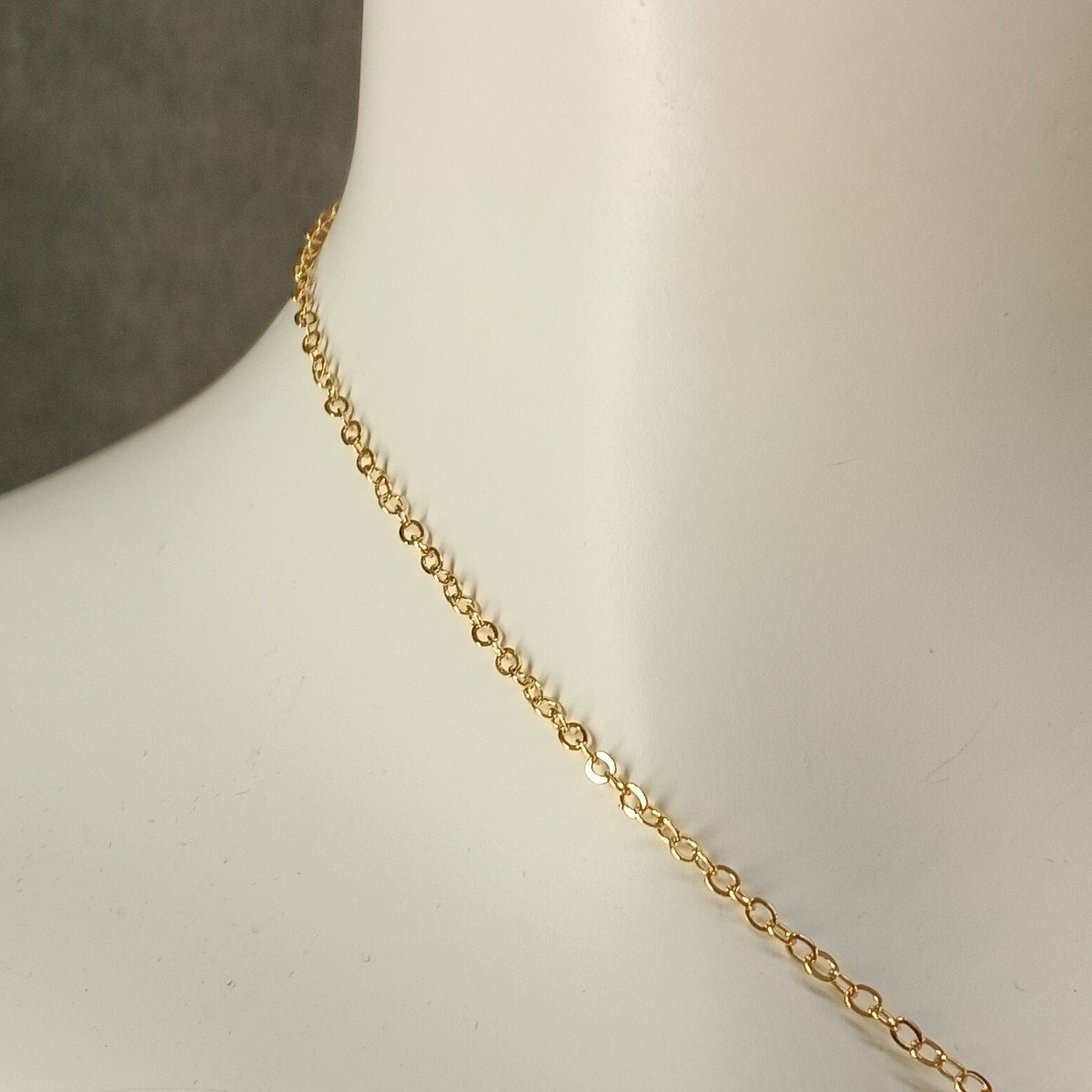 Bowtie Necklace Pendant 16″ Length Brass Plated Gold