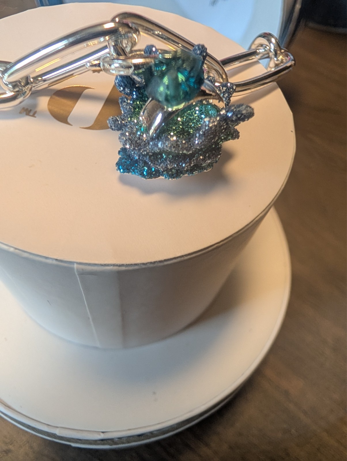 Bomb Party 2026 Spring Stacks “What Will You Reveal” silver plated