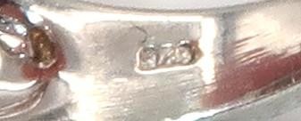 ZALES Jewelers Design Citrine & Ruby Butterfly Motif Statement Ring, Size 8