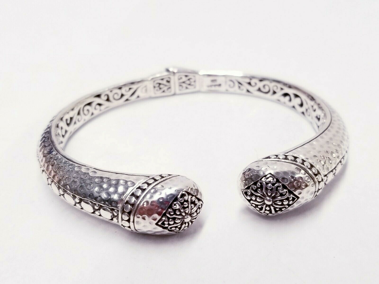 JTV Artisan Collection of Bali Sterling Silver “Lasting Changes” Cuff Bracelet