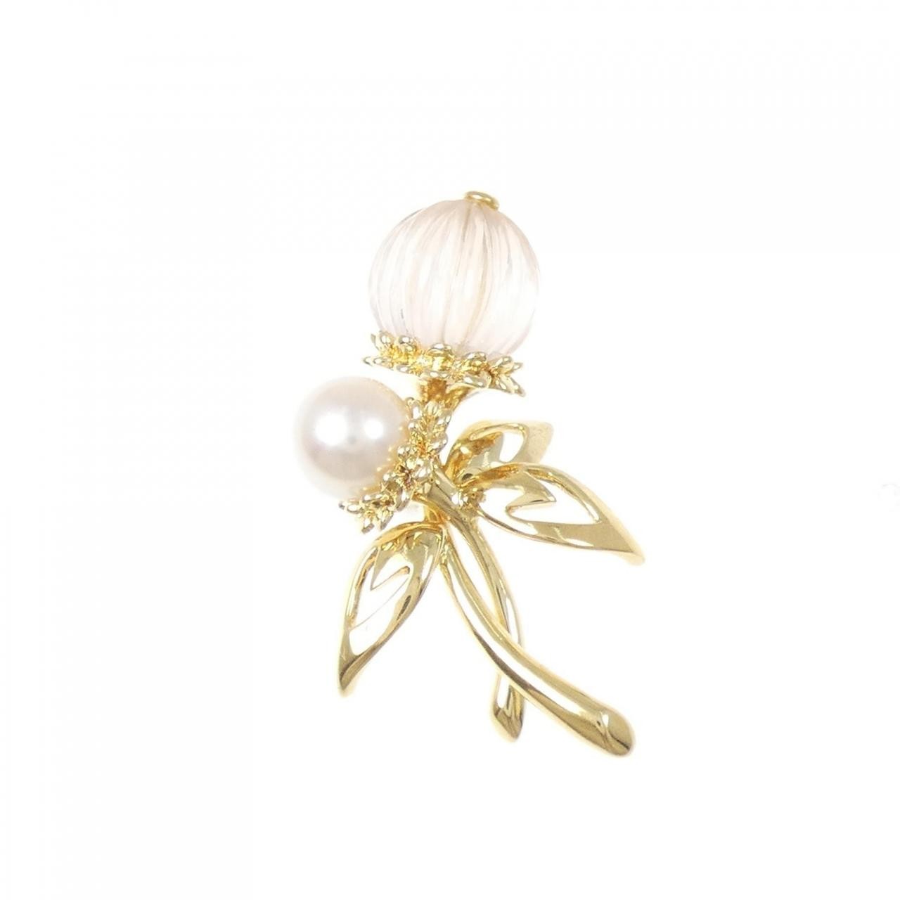 Authentic Mikimoto Akoya Pearl Brooch 0.2″ #260-007-746-3708