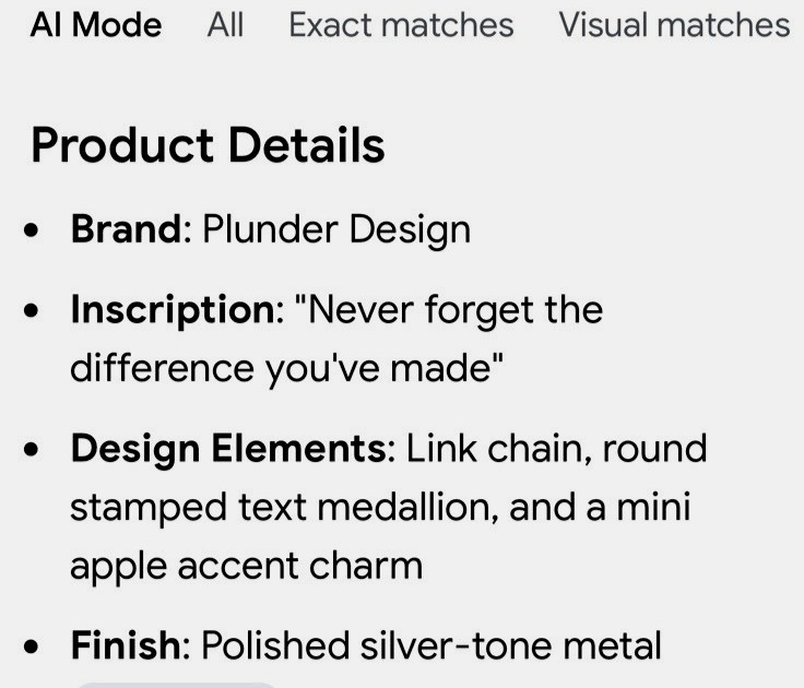 NWT Plunder 18″ Silver Tone Inspirational “Never Forget..” Pendant Necklace